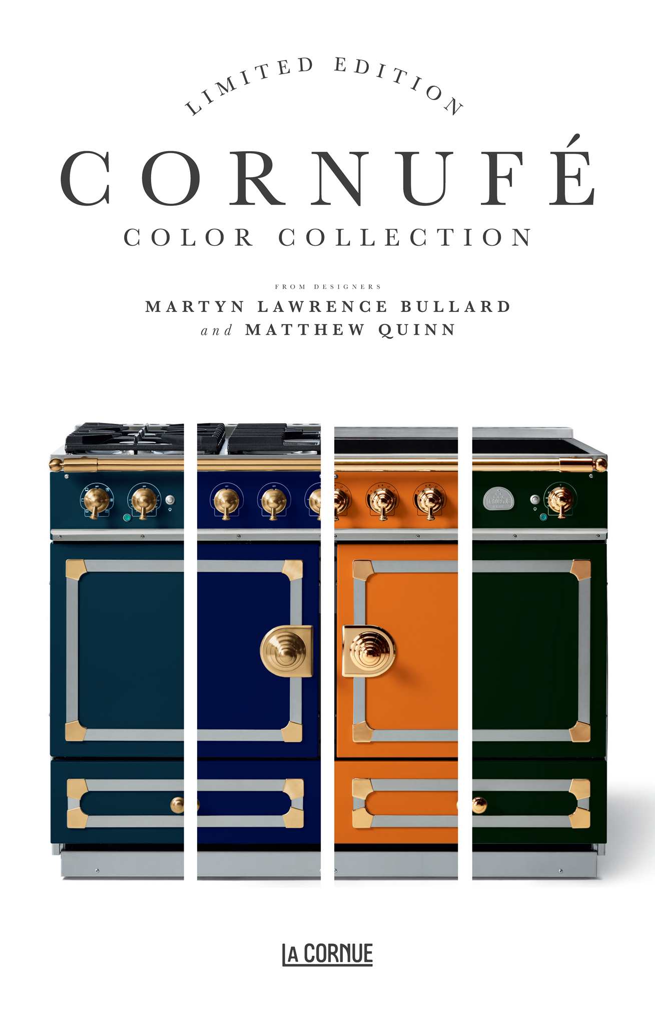 Bild von LaCornue | Cornufe | Limited Edition Promo Materials 8 Panel Double Gate Fold Brochure
